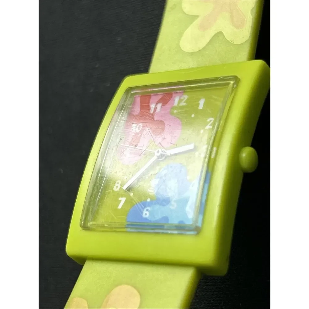 Tatiri Floral Dial And Band Kids Quartz Watch